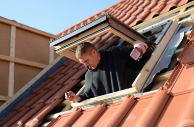 Pose de fenêtres de toit Velux à Louye